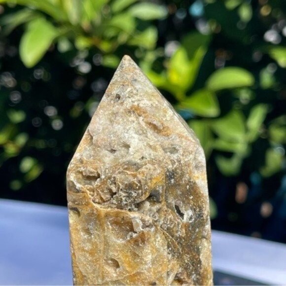 Large Druzy Sphalerite Tower - Picture 3 of 9
